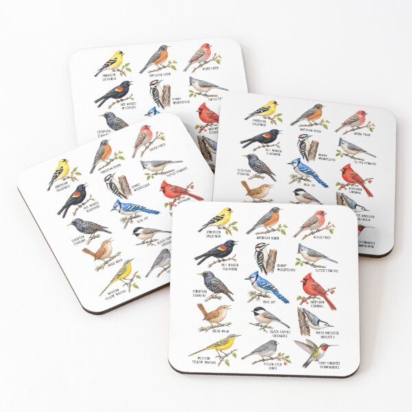 Item preview, Colorful Songbirds Birdwatching Wildlife Birding designed and sold by andre-hollow.