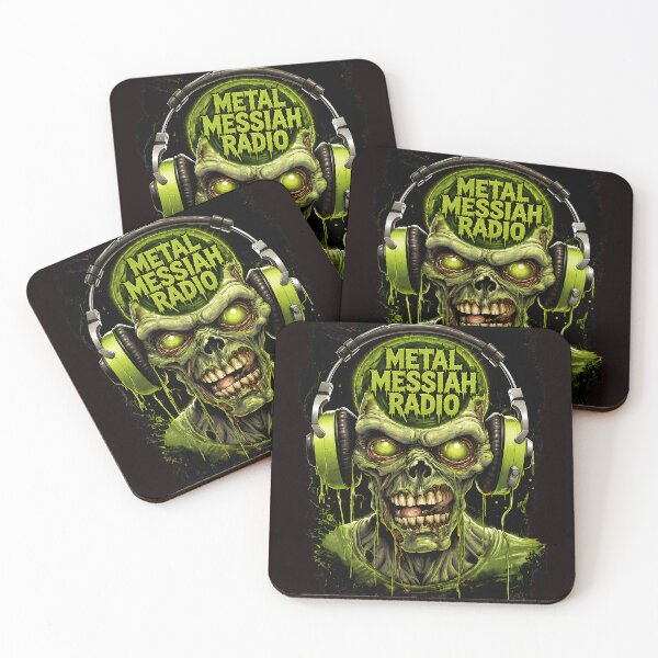 Item preview, Metal Messiah Radio Zombie Headphones  designed and sold by Ahkamnash.