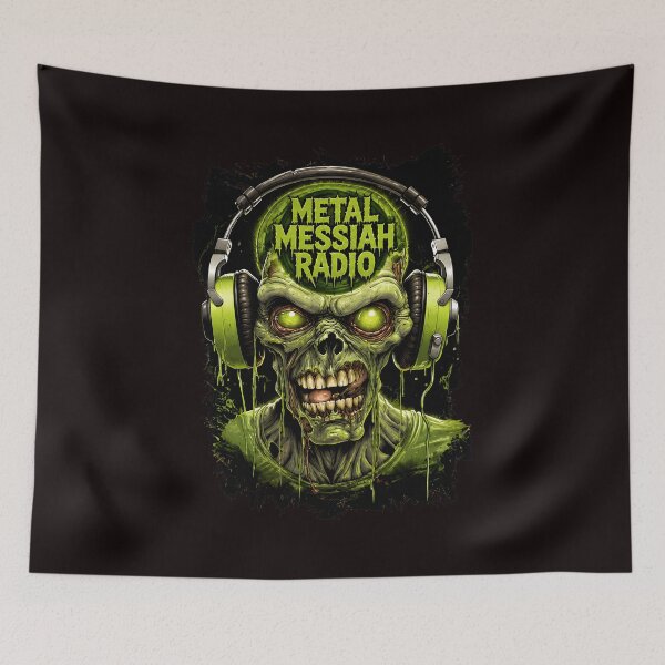 Item preview, Metal Messiah Radio Zombie Headphones  designed and sold by Ahkamnash.