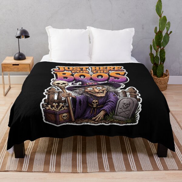 Item preview, Funny Spooky Witch Graveyard Halloween Art designed and sold by lojadpop.