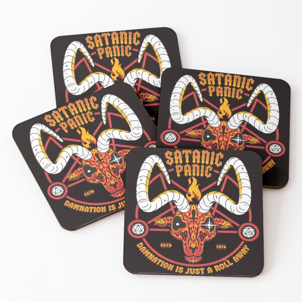 Item preview, Satanic Panic Damnation Roll Away Goat Pentagram designed and sold by Ahkamnash.