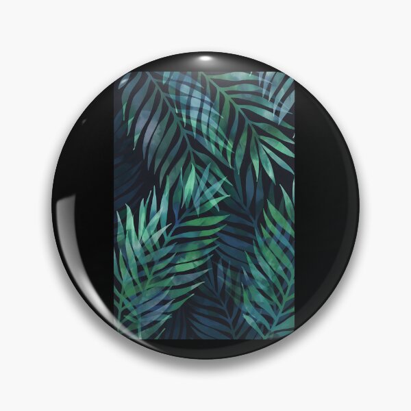 Item preview, Dark-Green-Palms-Leaves-Pattern designed and sold by warderobris.