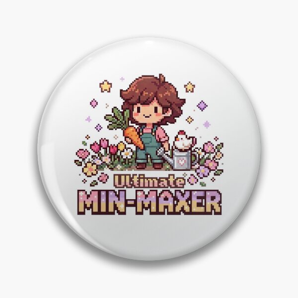 Item preview, Ultimate Min Maxer Pixel Cozy Gaming  designed and sold by Gryphon Bearden Art .