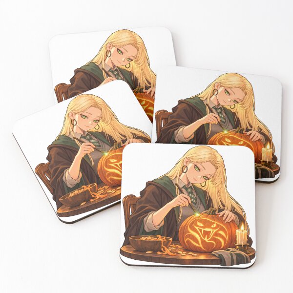 Item preview, Malfoid Pumpkin Carving Halloween October theme sticker designed and sold by TopSharkArt.