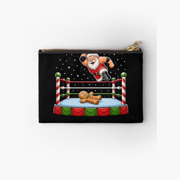 Artikelvorschau, Weihnachtsmann-Wrestling, Lebkuchenmann, lustige Weihnachts-Wrestling-Ausrüstung entworfen und verkauft von DynamicDesign.
