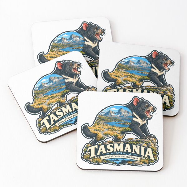 Item preview, Tasmania A Australia Island Of Devils And Wilderness Australian Travel Wildlife designed and sold by JonesFlora2025.