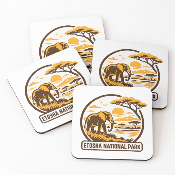 Item preview, Etosha National Park Namibia African Safari Travel Souvenir designed and sold by ManilStuck237.