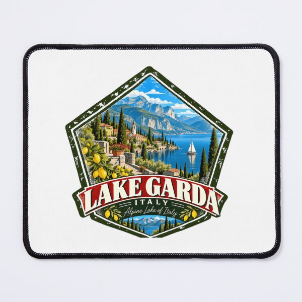 Item preview, Lake Garda Italy Alpine Lake Of Italy Travel Vacation Tourist designed and sold by JonesFlora2025.