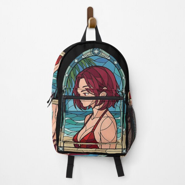Item preview, Grete Spy Classroom Seaside Crimson Stained Glass designed and sold by mildaclairmo.