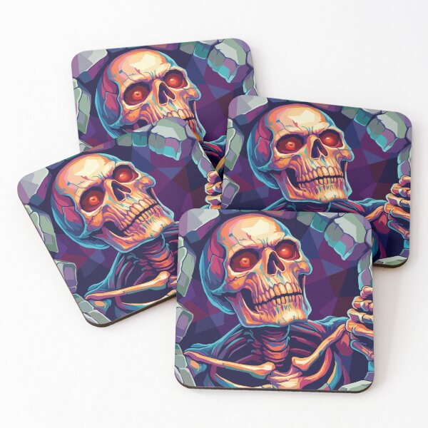 Item preview, SKULL HALOWEEN WPAP POP ART ILLUSTRATION  designed and sold by Drm7.