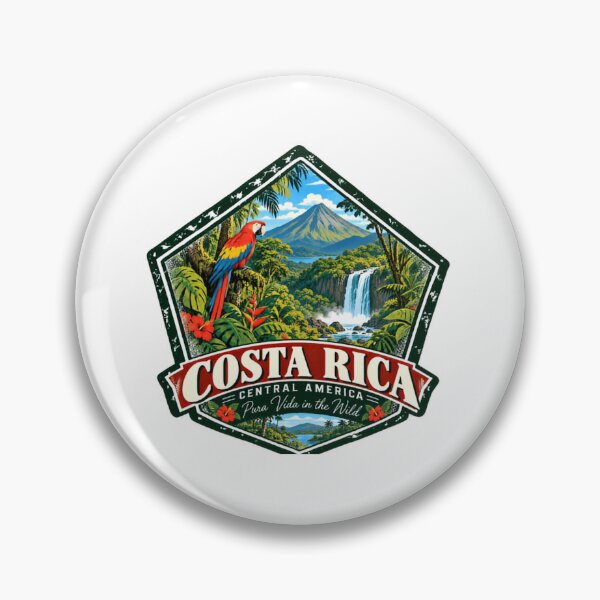 Item preview, Costa Rica Central America Pura Vida In The Wild Traveler Vacation Souvenir designed and sold by JonesFlora2025.