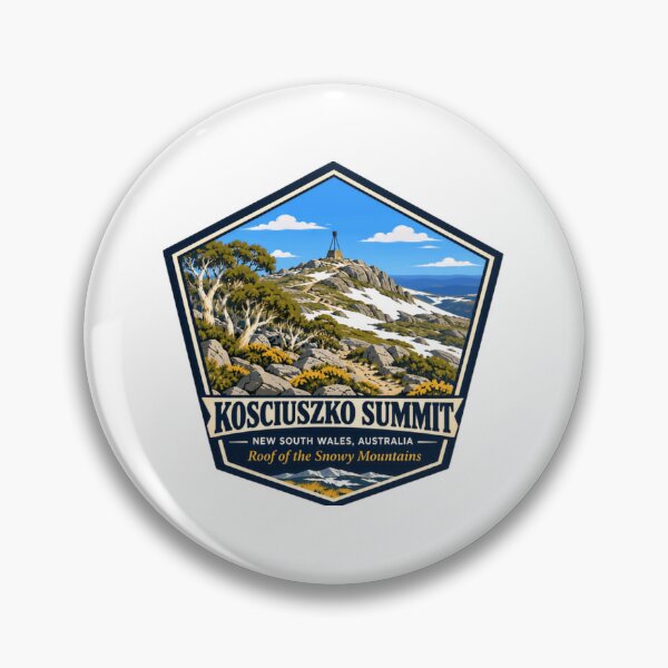 Item preview, Kosciuszko Summit New South Wales Australia Hiking Travel Mountain Adventure designed and sold by JonesFlora2025.