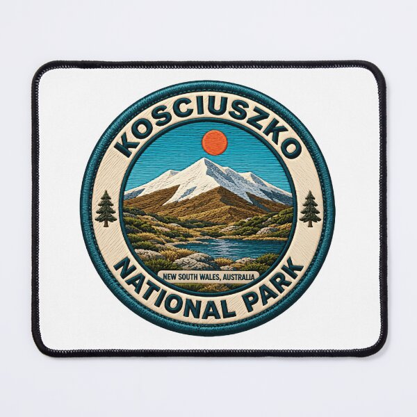 Item preview, Kosciuszko National Park New South Wales Australia Mountain Hiking Traveler designed and sold by ManilStuck237.