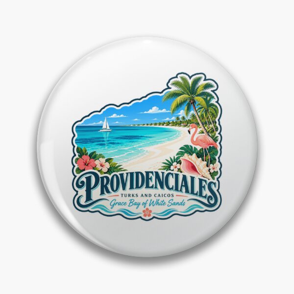 Item preview, Providenciales Turks And Caicos Grace Bay Of White Sands Travel Souvenir Vacation Island Destination designed and sold by JonesFlora2025.