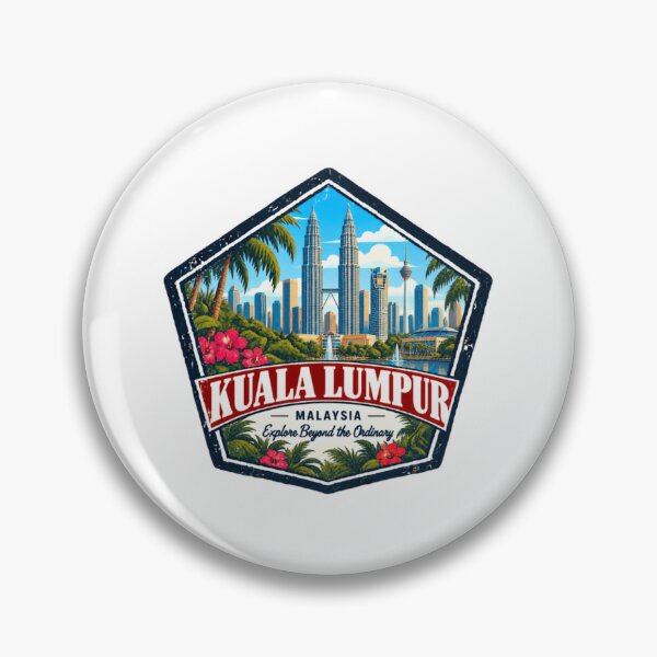 Item preview, Kuala Lumpur Malaysia Explore Beyond The Ordinary Travel Destination Souvenir designed and sold by JonesFlora2025.