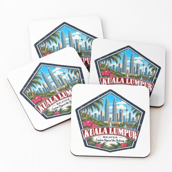 Item preview, Kuala Lumpur Malaysia Explore Beyond The Ordinary Travel Destination Souvenir designed and sold by JonesFlora2025.