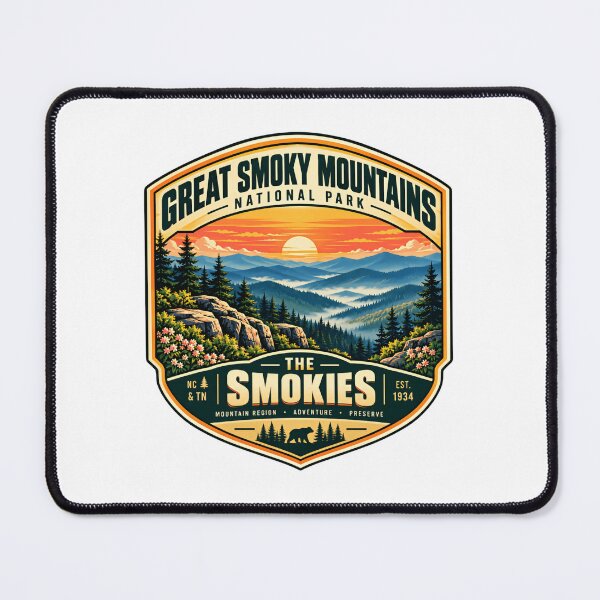 Item preview, Great Smoky Mountains National Park The Smokies North Carolina Tennessee Visitor designed and sold by kristyparkStar3.