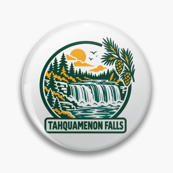 Item preview, Tahquamenon Falls Michigan Travel Souvenir Upper Peninsula designed and sold by Simsimah26Parks.