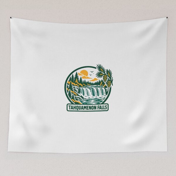Item preview, Tahquamenon Falls Michigan Travel Souvenir Upper Peninsula designed and sold by Simsimah26Parks.