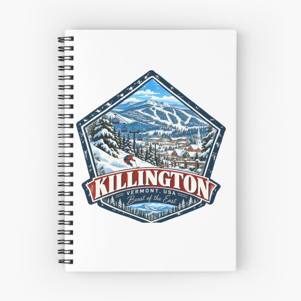 Item preview, Killington Vermont USA Beast Of The East Skiing Snowboarding Winter Sports designed and sold by NightGlyph.