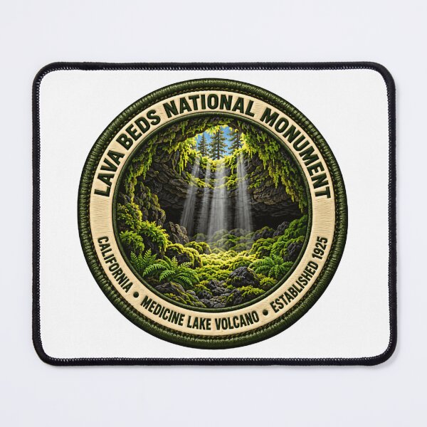 Item preview, Lava Beds National Monument California Medicine Lake Volcano Established 1925 National Park Traveler designed and sold by JasonStars123.