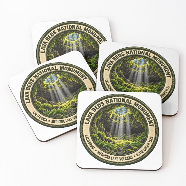 Item preview, Lava Beds National Monument California Medicine Lake Volcano Established 1925 National Park Traveler designed and sold by JasonStars123.