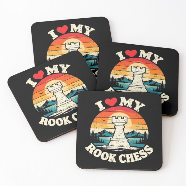 Item preview, I Love My Rook Chess Player Game Enthusiast designed and sold by SkeletonsDanger.