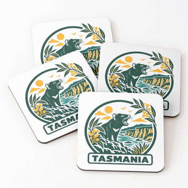 Item preview, Tasmania Tasmanian Devil Australian Wildlife Travel Souvenir designed and sold by ManilStuck237.