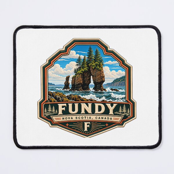 Item preview, Fundy Nova Scotia Canada Hopewell Rocks Traveler Souvenir designed and sold by kristyparkStar3.