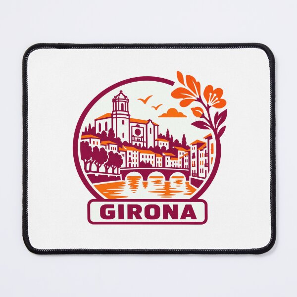 Item preview, Girona Spain City Travel Tourist Souvenir designed and sold by Simsimah26Parks.