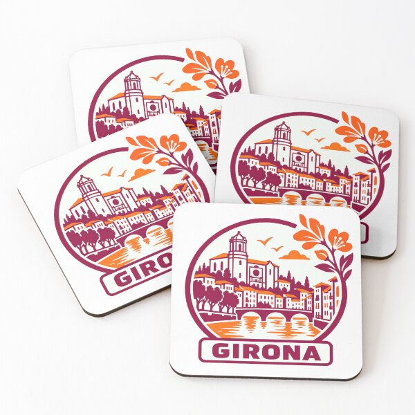 Item preview, Girona Spain City Travel Tourist Souvenir designed and sold by Simsimah26Parks.