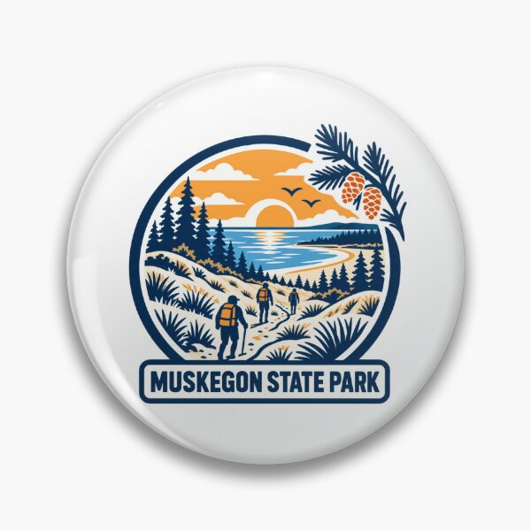 Item preview, Muskegon State Park Michigan Hiking Outdoors Explorer designed and sold by JasonStars123.