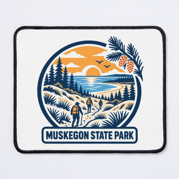 Item preview, Muskegon State Park Michigan Hiking Outdoors Explorer designed and sold by JasonStars123.