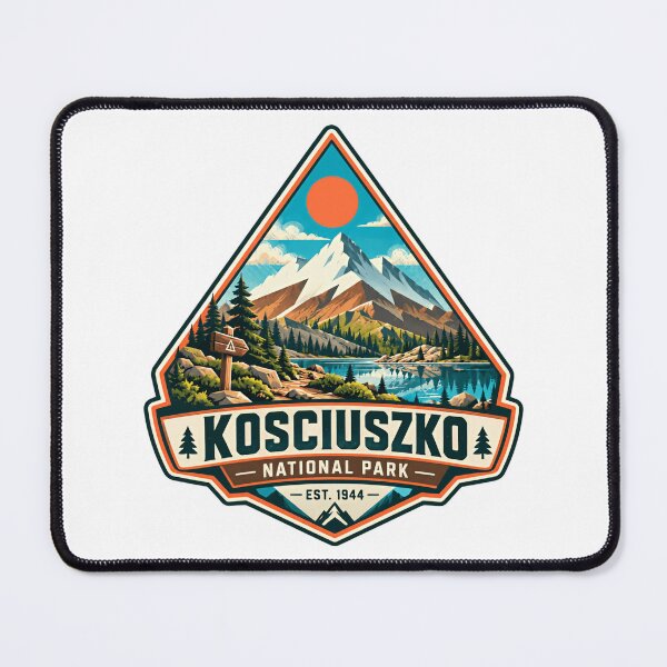 Item preview, Kosciuszko National Park Est. 1944 Australia Hiking Outdoors Traveler designed and sold by ManilStuck237.