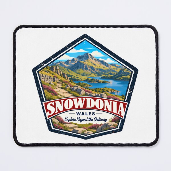 Item preview, Snowdonia Wales Explore Beyond The Ordinary National Park Travel Hiking designed and sold by NightGlyph.