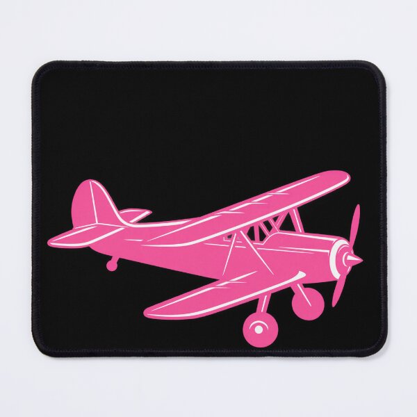 Item preview, pink biplane  designed and sold by PilotandPlane.