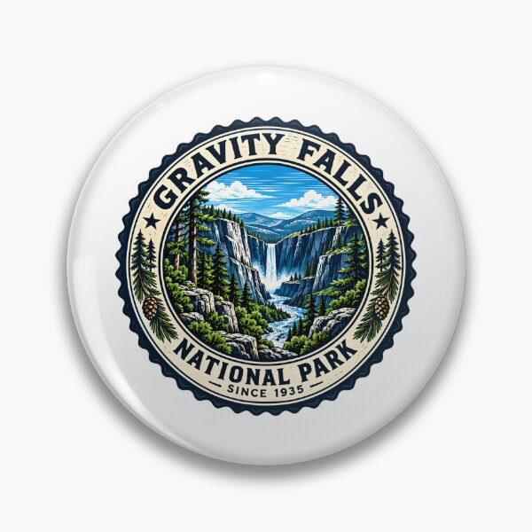 Item preview, Gravity Falls National Park Since 1935 Animated Series Fandom Adventure designed and sold by kristyparkStar3.