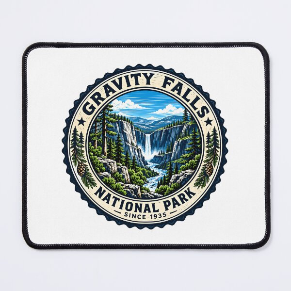 Item preview, Gravity Falls National Park Since 1935 Animated Series Fandom Adventure designed and sold by kristyparkStar3.