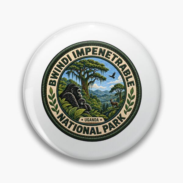 Item preview, Bwindi Impenetrable National Park Uganda Gorilla Conservation Souvenir designed and sold by kristyparkStar3.