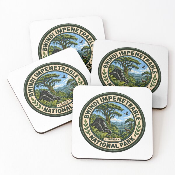 Item preview, Bwindi Impenetrable National Park Uganda Gorilla Conservation Souvenir designed and sold by kristyparkStar3.