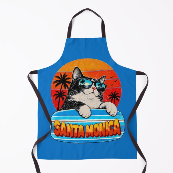 Item preview, Cool California Cat- Santa Monica designed and sold by GonePlatinum.