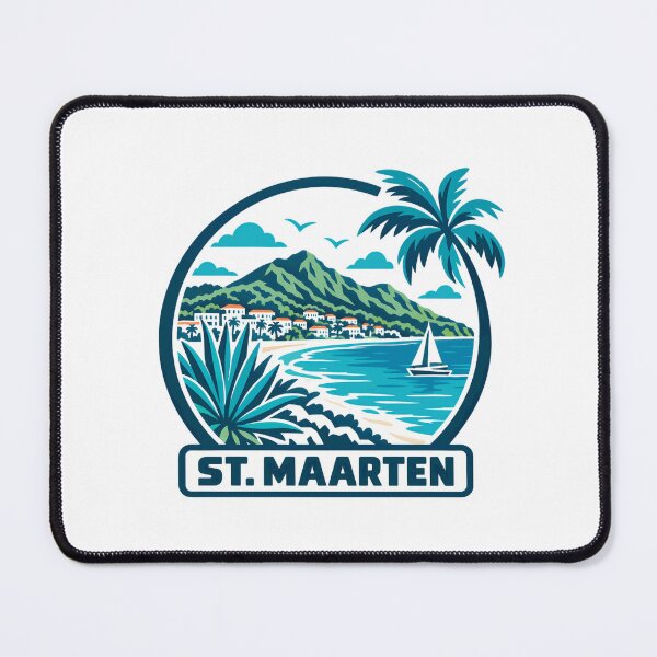 Item preview, St. Maarten Caribbean Island Vacation Traveler Souvenir designed and sold by Simsimah26Parks.