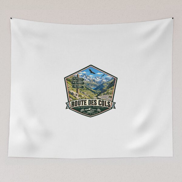 Item preview, Route Des Cols Pyrenees France Cycling Climbs Of Legend designed and sold by JonesFlora2025.