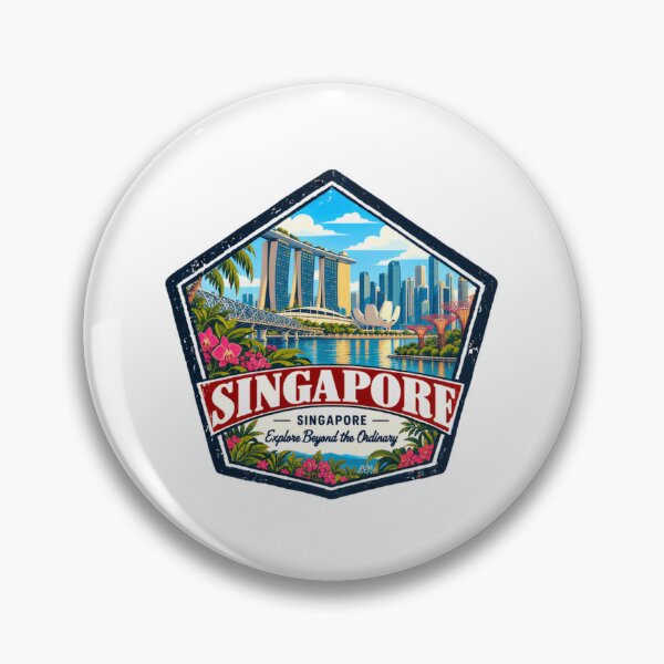 Item preview, Singapore Singapore Explore Beyond The Ordinary City Travel Destination designed and sold by JonesFlora2025.