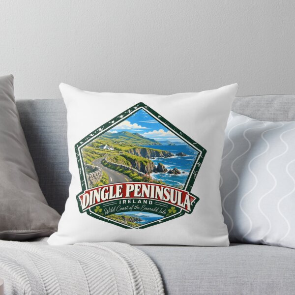 Item preview, Dingle Peninsula Ireland Wild Coast Of The Emerald Isle Irish Travel Souvenir designed and sold by NightGlyph.