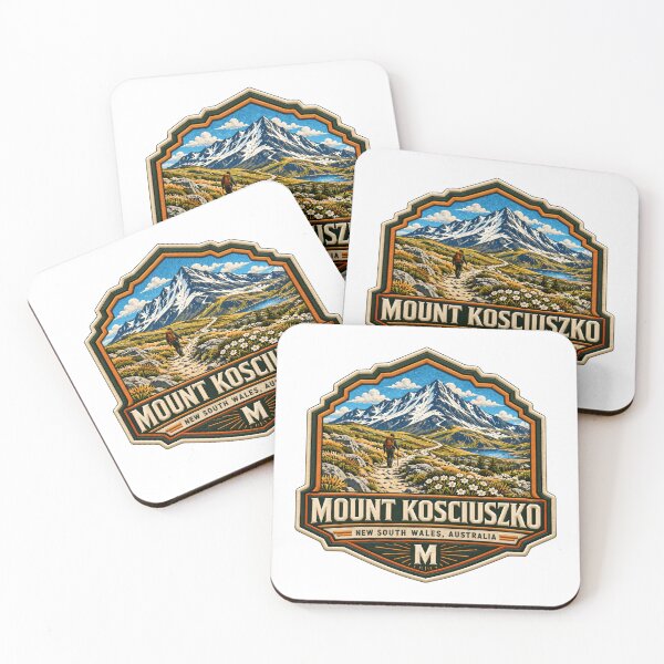 Item preview, Mount Kosciuszko New South Wales Australia Hiking Travel Souvenir designed and sold by kristyparkStar3.