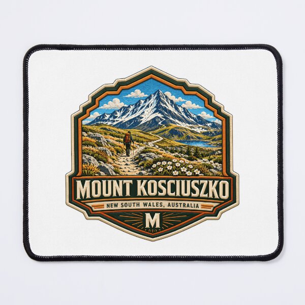 Item preview, Mount Kosciuszko New South Wales Australia Hiking Travel Souvenir designed and sold by kristyparkStar3.