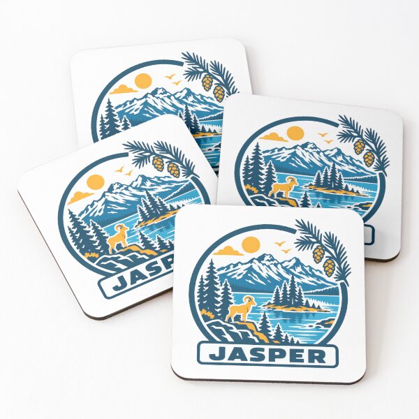 Item preview, Jasper National Park Canadian Rockies Mountain Lake Souvenir designed and sold by ManilStuck237.