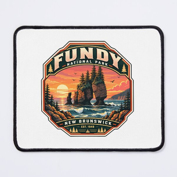 Item preview, Fundy National Park New Brunswick Est 1948 Canadian Travel Souvenir designed and sold by Simsimah26Parks.