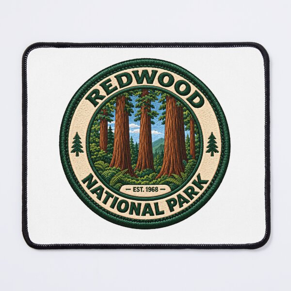 Item preview, Redwood National Park Est. 1968 National Park Visitor Outdoors Souvenir designed and sold by ManilStuck237.